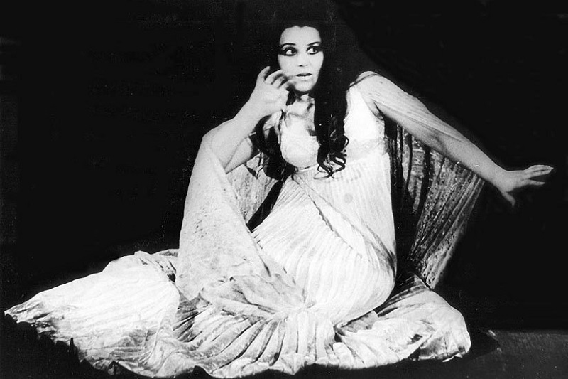 Nada Siriščević, udana Ruždjak kao Lucia, HNK u Zagrebu, 1968.
