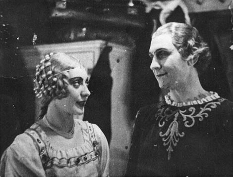 Nada Tončić (Giulietta) i André Burdino (Romeo) – Charles Gounod, Romeo i Giulietta, Zagreb, 1934.