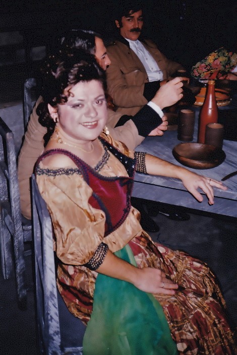 Neda Martić kao Mercedes, Georges Bizet <em>Carmen</em>, HNK u Zagrebu, profesionalni operni debi 1996.