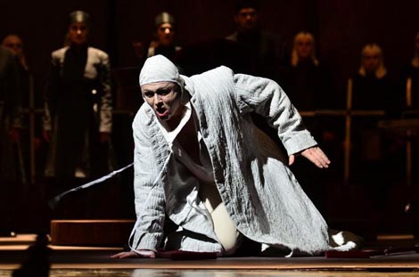 Hrvatsko narodno kazalište u Zagrebu: Richard Wagner Parsifal , dir. Saša Britvić, red. Kurt Josef Schildknecht. foto: © Novković