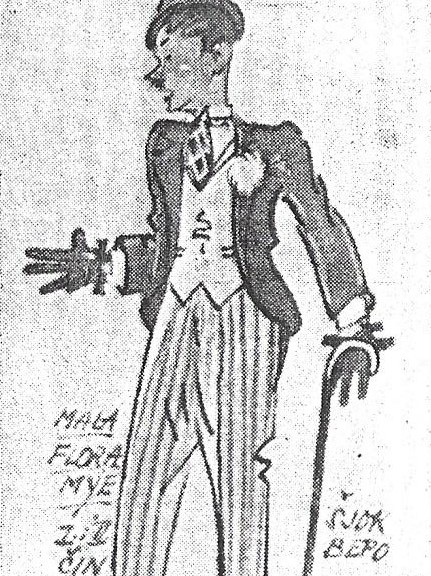 Tijardovićev crtež za šjor Bepa