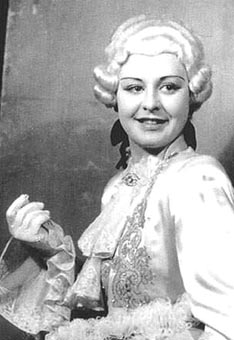 Sena Jurinac (Cherubin) – Wolfgang Amadeus Mozart, Figarov pir, Bečka državna opera, 1945.