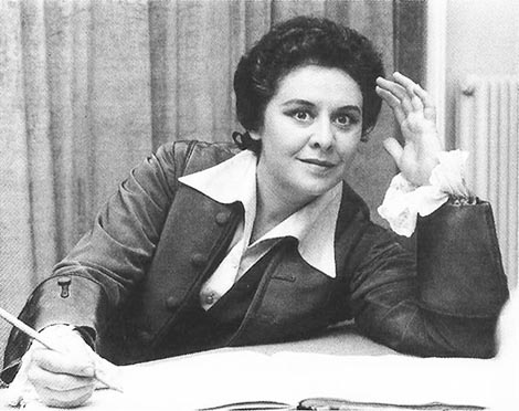 Sena Jurinac kao Kompozitor; Richard Strauss, Arijadna na Naxosu, 1964/1965.