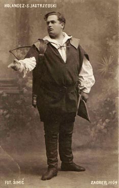 Stanislav Jastrzebski (Erik) – Richard Wagner, Ukleti Holandez, 1909.