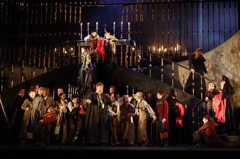 Royal Opera House London, Giacomo Puccini, Tosca, dir. Antonio Pappano, red. Kasper Holten, foto: Catherine Ashmore