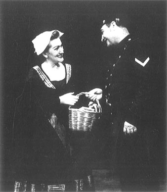 Vera Grozaj (Micaela) i Josip Gostič (Don José) – Georges Bizet, Carmen, HNK u Zagrebu, 1945.