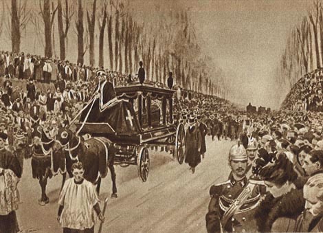 Pogreb Giuseppea Verdija u Milanu 30. siječnja 1901.