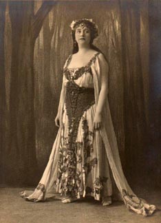 Vika Engel (Kundry, II. čin) – Richard Wagner, Parsifal, Zagreb, 1922.