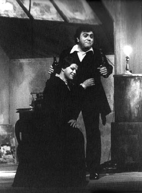 Blaženka Milić (Mimì) i Viktor Bušljeta (Rodolfo) – Giacomo Puccini, La Bohéme, HNK u Zagrebu, 1973.