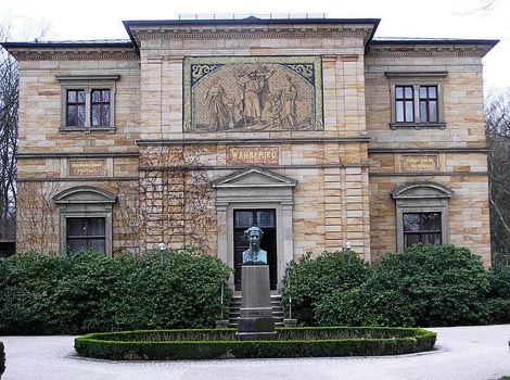 Haus Wahnfried (Vila Wahnfried), dom obitelji Wagner u Bayreuthu, foto: de.wikipedia.org