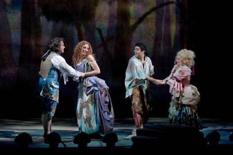Barokni skladatelji, The Enchanted Island (Začarani otok), ideja i libreto Jeremy Sams, dir: William Christie red. Phelim McDermott, foto: MetOpera/Ken Howard