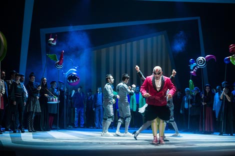 Hrvatsko narodno kazalište u Zagrebu: Sergej Prokofjev, Zaljubljen u tri naranče, dir. Nikša Bareza, red. Krešimir Dolenčić