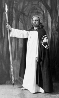 Zdenko Knittl (Parsifal) – Richard Wagner, Parsifal, Zagreb, 1922.