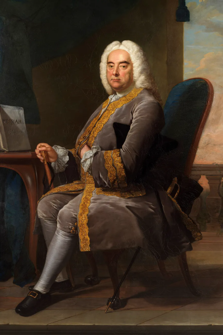 Georg Friedrich Händel (Halle na Saali, 23. veljače 1685. – London, 14. travnja 1759.), njemačko-engleski barokni skladatelj