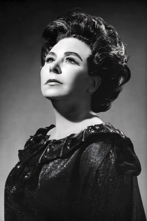 Christa Ludwig (Fricka), Wagner, <em>Die Walküre</em>, Metropolitan Opera, 1967.