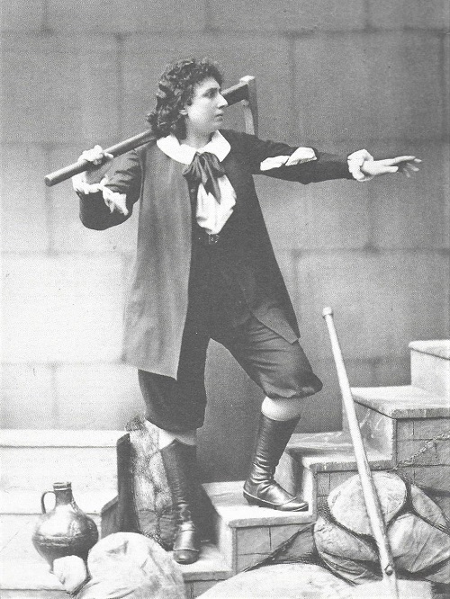 Milka Trnina kao Leonora u Grazu 1885.