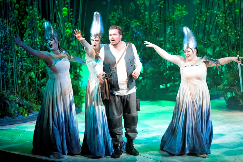 Tomislav Mužek u <em>Čarobnoj fruli</em> W. A. Mozarta u HNK-u u Zagrebu, 2018.